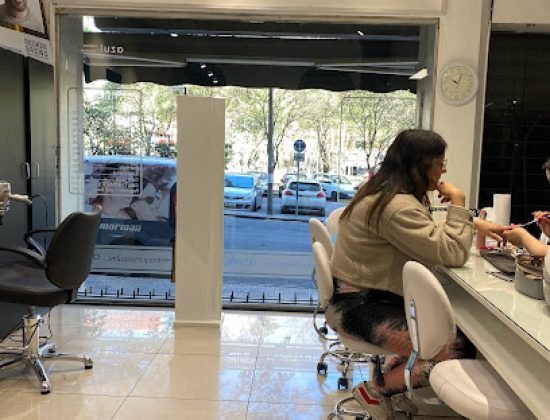 Azul estética femenina y masculina