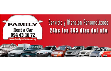 Family rent a car Alquiler De Autos