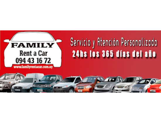 Family rent a car Alquiler De Autos