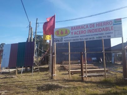 BARRACA de HIERRO R & A — Barraca en Lomas de Solymar