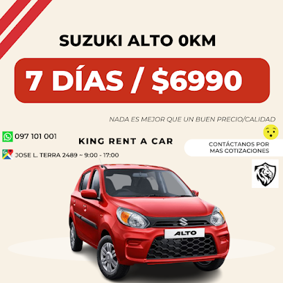 King rent a car — Agencia de alquiler de autos en Villa Muñoz