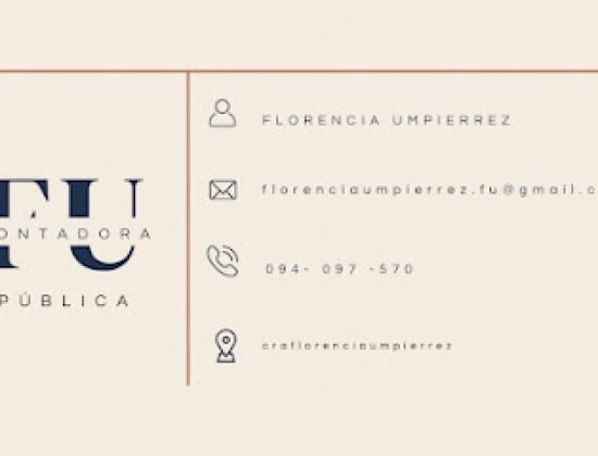 Estudio Contable Cra. Florencia Umpierrez