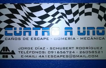 Taller 4 A1 escapes,gomeria ,alineaciones , mecanica ligera