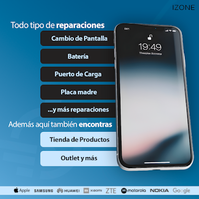 iZone Uy Reparaciones — Local de celulares en San José de Carrasco